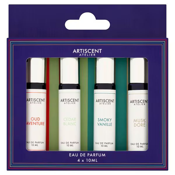 Artiscent fragrance gift set 4x10ml - British product