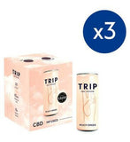 Trip CBD Drink Peach Ginger - 12 x 250ml Bundle GOODS Boots
