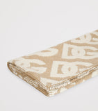 Dolce & Gabbana wool cashmere silk logo throw 140cm x 180cm - British product