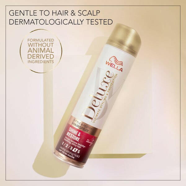 Wella Deluxe Shine & Repair Hairspray 250ml GOODS Boots