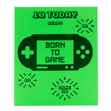 George Home Graphic Game Design Birthday Card - McGrocer