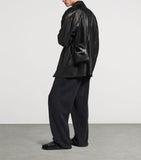 Balenciaga Leather Shopper Phone Holder