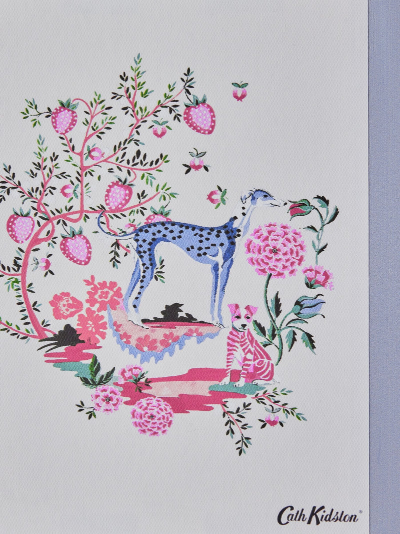 Cath Kidston Blue/Pink Floral Wall Art