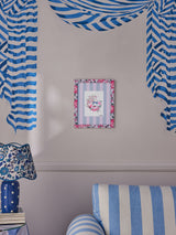 Cath Kidston Blue/Pink Floral Wall Art