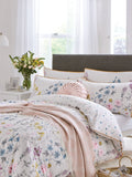 Laura Ashley Yellow Wild Meadow duvet cover and pillowcase set, UK version