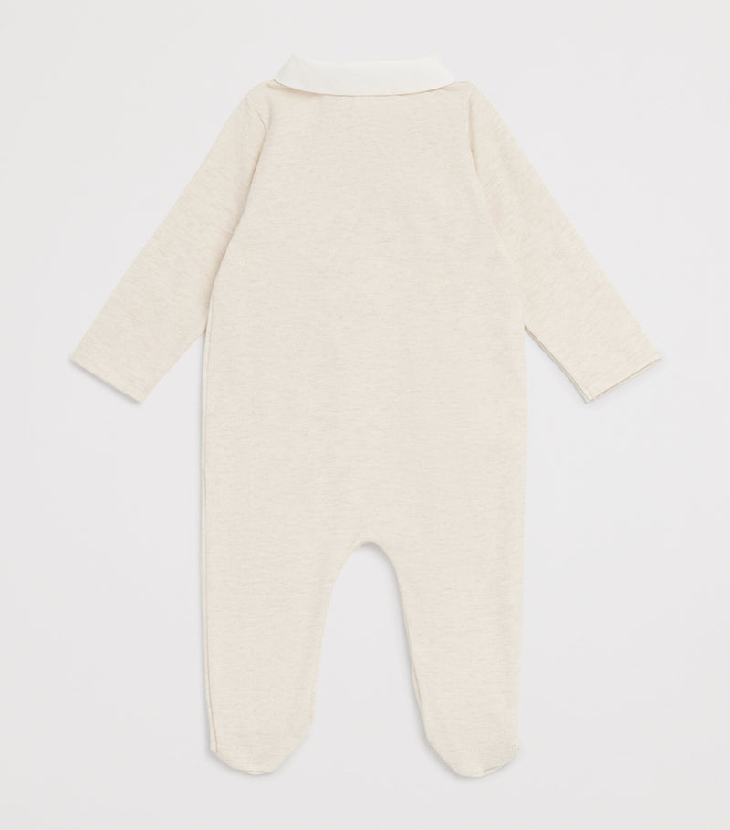 Patachou cotton embroidered all-in-one 1-24 months, imported from the UK