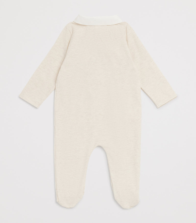 Patachou cotton embroidered all-in-one 1-24 months, imported from the UK