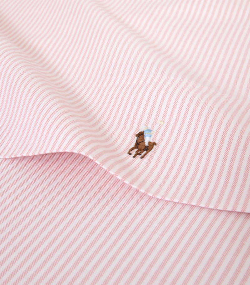 Ralph Lauren Oxford Super King Flat Sheet 270cm x 280cm, imported from the UK