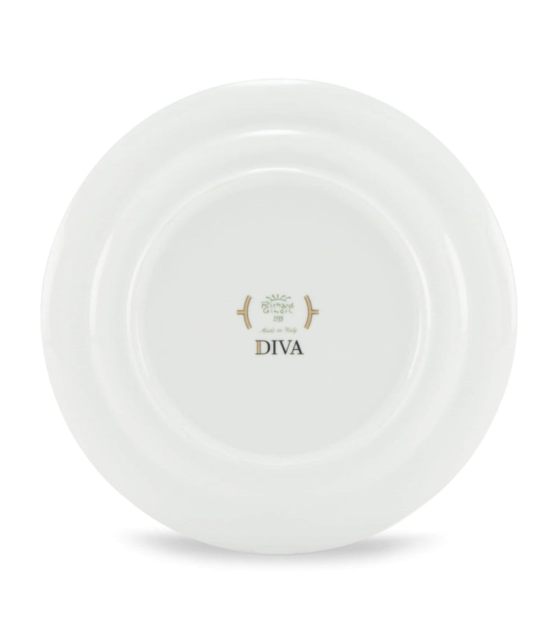 GINORI 1735 porcelain Celeste side plate 24cm, UK version