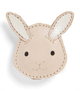 Donsje Leather Bunny Hair Clip