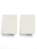 Mamas & Papas cream cotbed fitted sheets 2 pack, imported from the UK