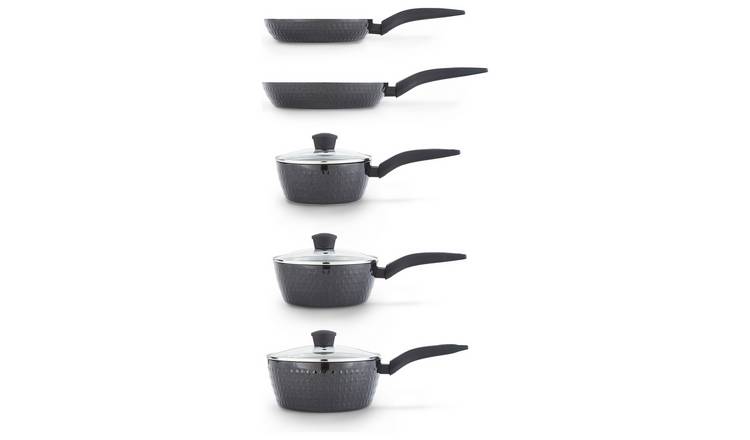Tower Diamo 5pc Pan Set GOODS Argos