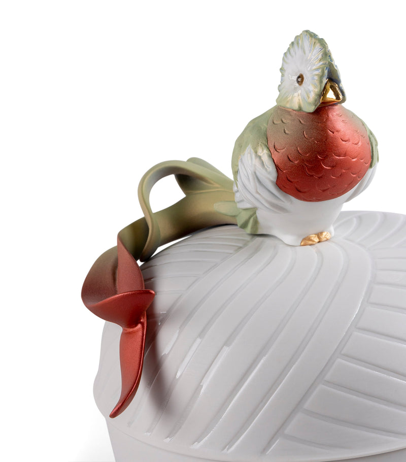 Lladró Porcelain Quetzal Box