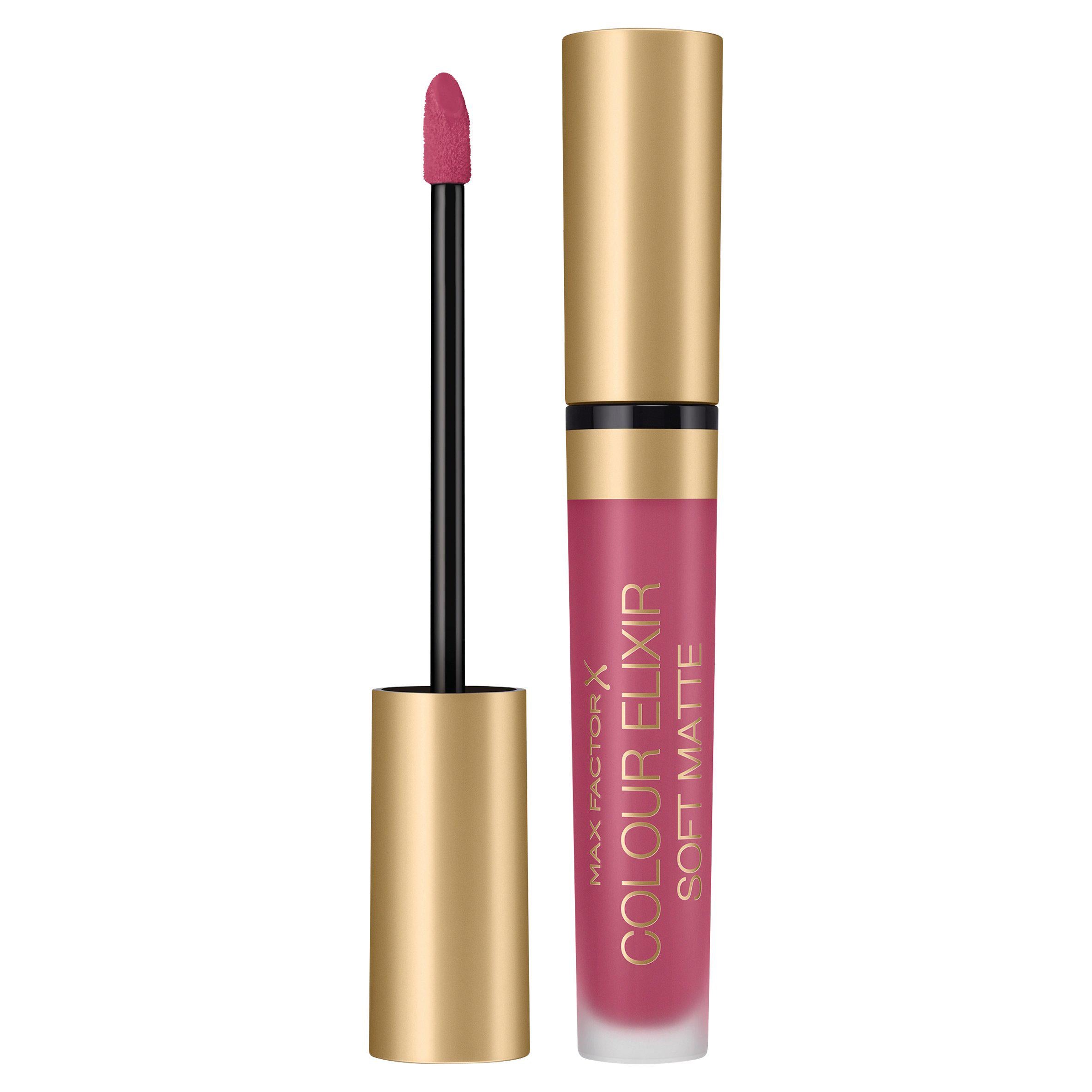 Max Factor Colour Elixir Soft Matte Liquid Lipstick 20 Blushing Peony 4ml - McGrocer