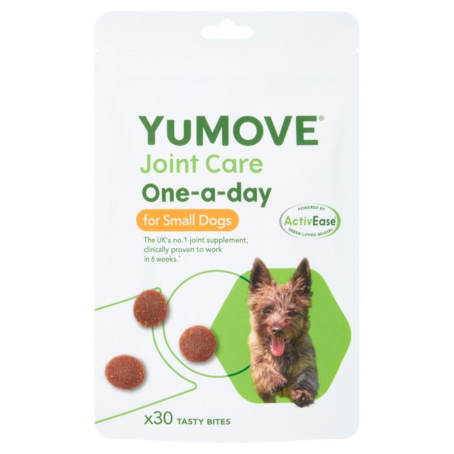 Yumove Chewies One a Day Dog Joint Supplement Small Dog 30 per pack GOODS M&S