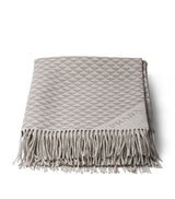 Prada Double Wool-Cashmere Symbole Throw