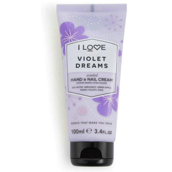 I Love Violet Dreams Hand and Nail Cream 100ml, UK version