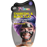 7th Heaven Charcoal Black Clay Peel Off Mask Bakuchiol, UK version