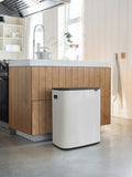 Brabantia White Bo Touch 60L bin - British product