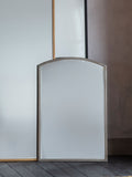 Gallery Home silver ashford antique arch wall mirror 90cm x 60cm - British product