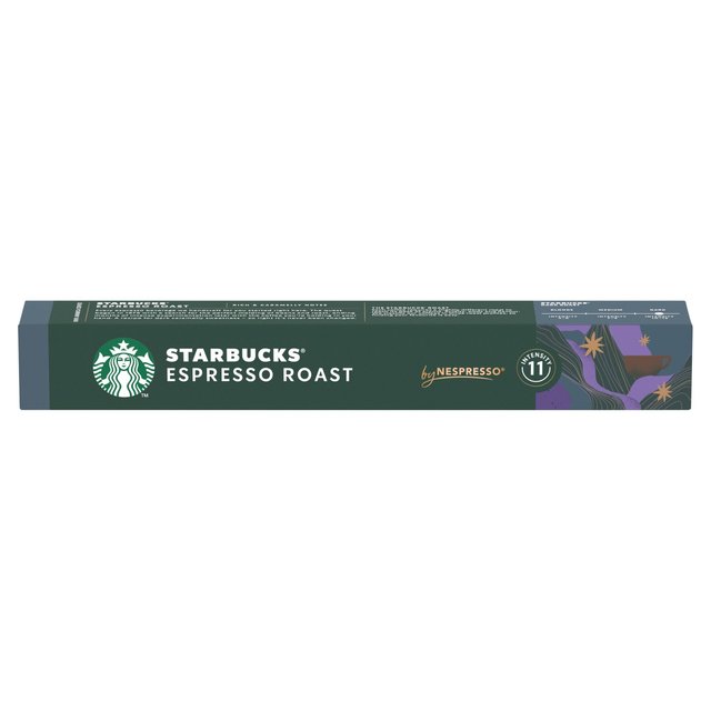 STARBUCKS by NESPRESSO Espresso Roast Coffee Pods 10 per pack GOODS M&S