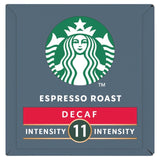 Starbucks by Nespresso Decaf Espresso Roast Coffee Pods 10 per pack GOODS M&S