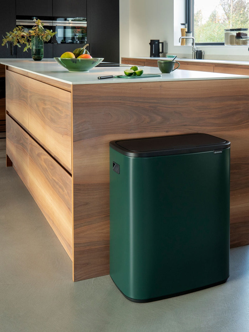 Brabantia Pine Green Bo Touch 60L Bin