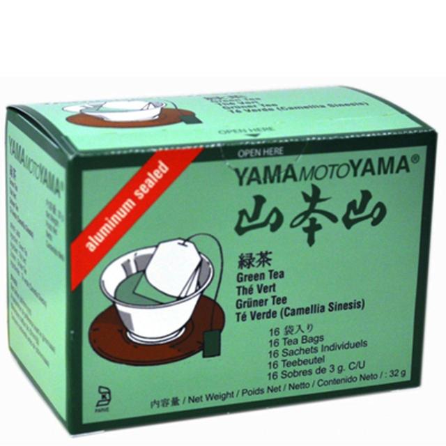 Yamamotoyama Sencha Green Teabags 16 per pack GOODS M&S