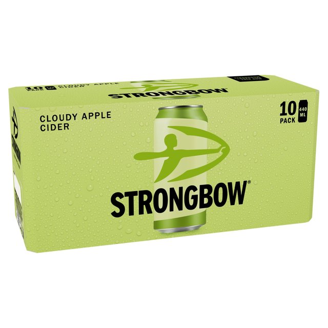 Strongbow Cloudy Apple Cider 10 x 440ml GOODS M&S