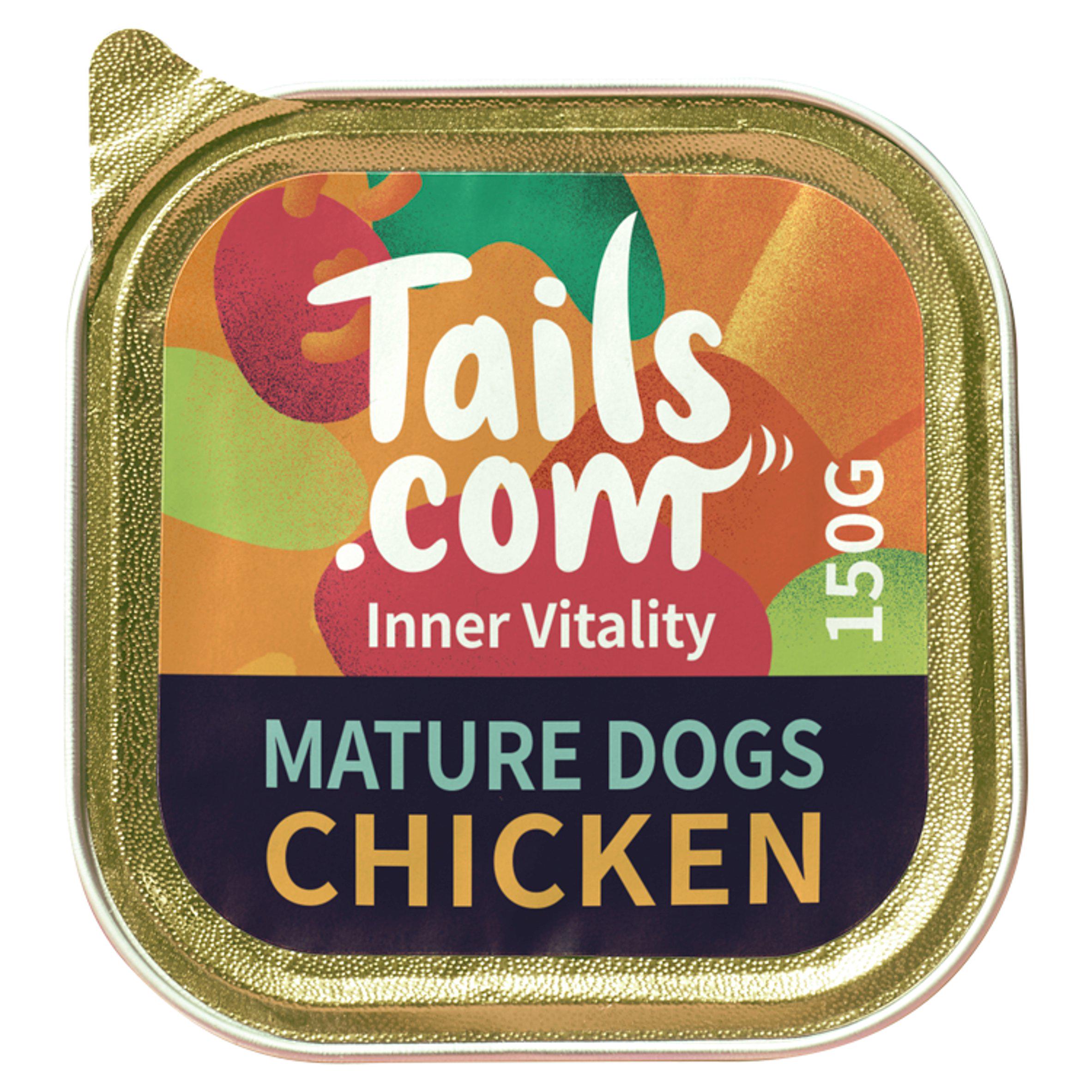 tails.com Inner Vitality Advanced Nutrition For Mature Dogs Chicken 150g GOODS Sainsburys