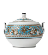 Wedgwood Florentine Turquoise Fine Bone China Sugar Box