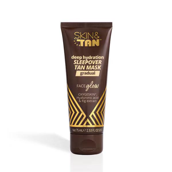 Skin & Tan Face Glow Deep Hydration Tan Mask 75ml (British brand)