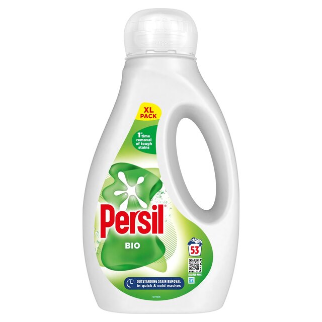 Persil Laundry Washing Liquid Detergent Bio 53 Washes 1.431L - McGrocer