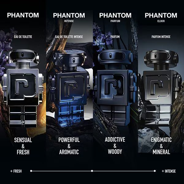 Rabanne Phantom Eau De Toilette 50ml, imported from the UK