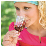 Transparent Plastic 150ml Wine Glasses 12 per pack