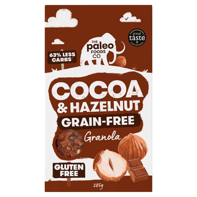 The Paleo Foods Co Cocoa & Hazel Grain-Free Granola 285g GOODS M&S