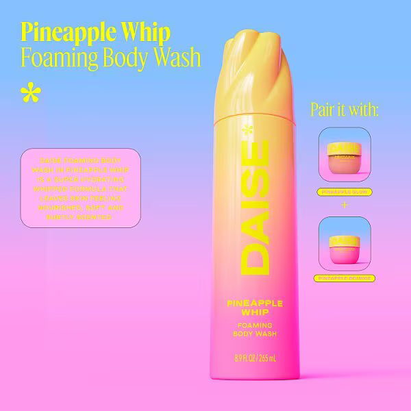 Daise Foaming Body Wash Pineapple 265ml - British product