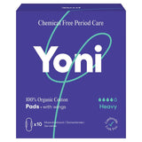 Yoni Organic Pads Heavy 10 per pack GOODS M&S