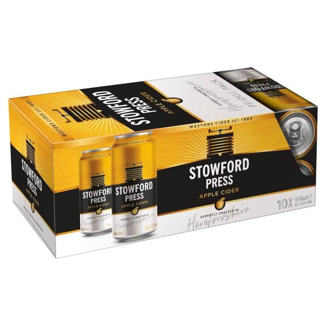Stowford Press Medium Dry Cider Cans 10 x 440ml GOODS M&S