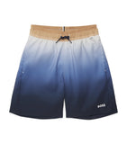 BOSS Kidswear gradient swim shorts for ages 4-16 years - British product