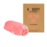 Noughty Microfibre Hair Towel Pink, imported from the UK