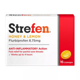 Strefen Honey & Lemon Lozenges for sore throat x 16 - McGrocer