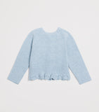 Tartine et Chocolat Cotton Frill-Detail cardigan 1-24 months (British brand)