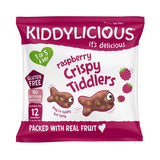 Kiddylicious Raspberry Crispy Tiddlers Fruit Snack 12g