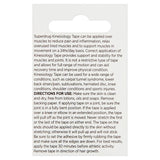 Superdrug Kinesiology Tape 5cm x 5m Stretched Blue GOODS Superdrug