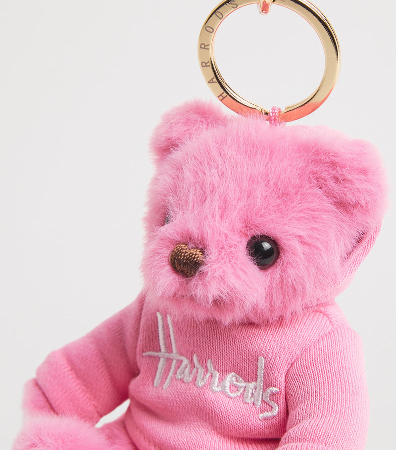 Harrods Logo Bear Keyring 12cm, UK version
