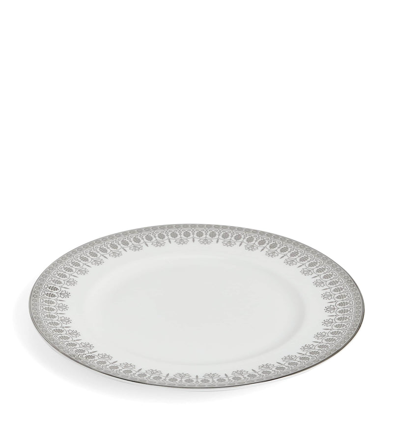 Wedgwood Bone China Silver Tonquin Plate (27cm)