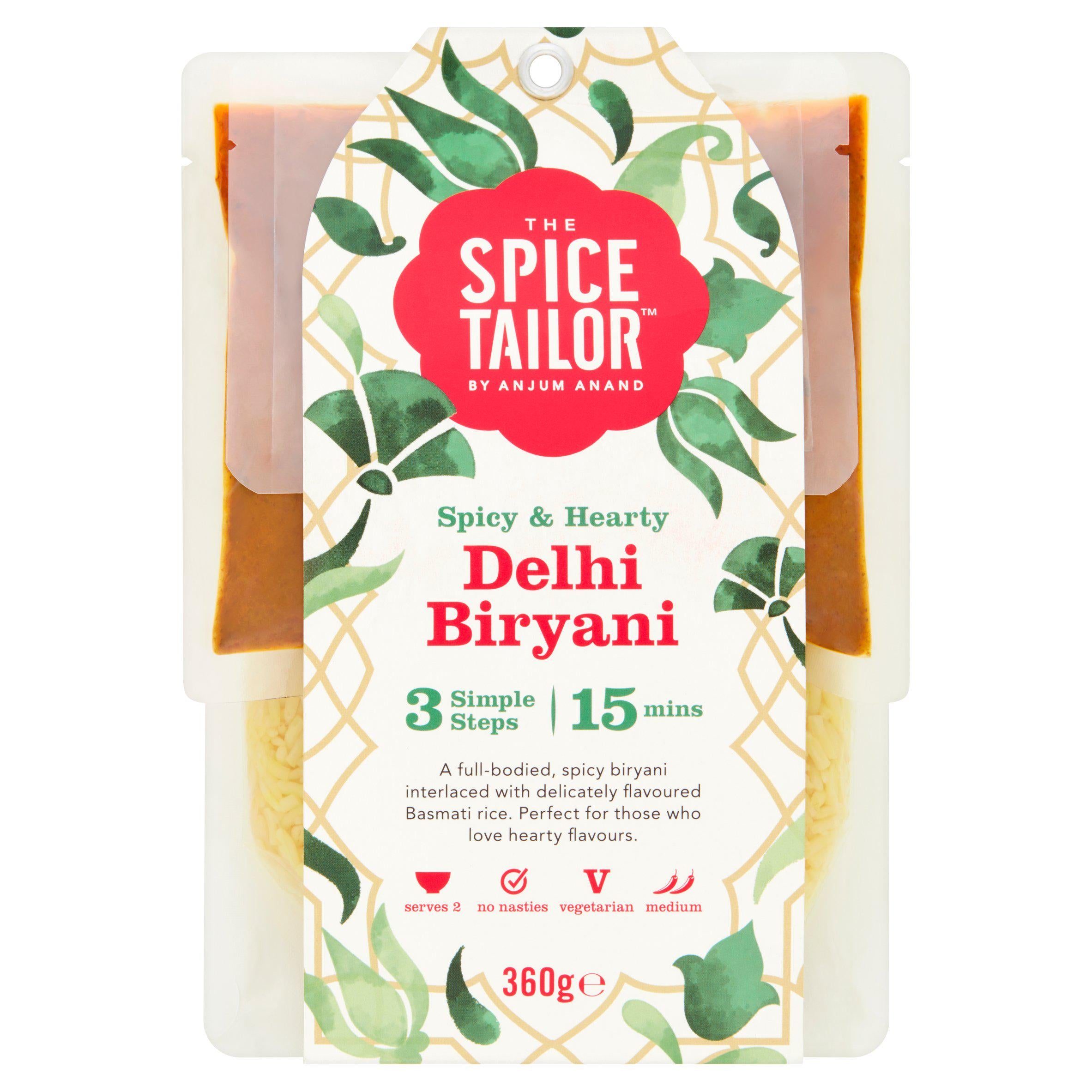 The Spice Tailor Delhi Biryani Indian Meal Kit 360g GOODS Sainsburys