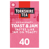 Taylors of Harrogate Yorkshire Tea Toast & Jam Brew Tea Bags x40 125g GOODS Sainsburys