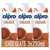 Alpro Soya Chocolate Long Life Drink 3 x 250ml - McGrocer